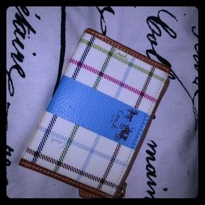 Coach keyring cardholder wallet